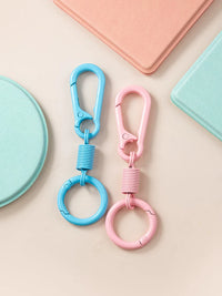 Gradient Color Keychain Straps for Bags and DIY Accessories (2-Pack)