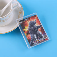 Ins Transparent Shell Card Brick Star Small Card Guka Storage Protective Case Buckle Hard Colored Plastic Card Brick