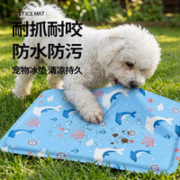 Pet Cooling Mat for Dogs and Cats, Summer Ice Pad for Sleeping, Cooling Gel Mat