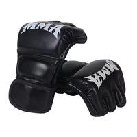 MMA Half-Finger Boxing Gloves for Sandbag Training and Fighting