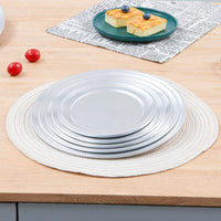 Thickened Aluminum Non-stick Pizza Pan with Shallow Rim for Baking, 8-16 Inch Round