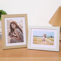 Minimalist Photo Frame for Tabletop or Wall Mounting, Various Sizes (6-inch to A3) for Photos and Puzzles