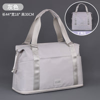 Foldable Expandable Travel Duffel Bag for Women, Large Capacity Carry-on Luggage for Business Trips, Gym, and Short Travel