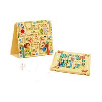 Magnetic Maze Board Game with Flying Chess for Kids, Educational Focus Training Toy