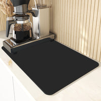 Diatomaceous Earth Coffee Machine Mat Quick Dry Bar Countertop Absorbent Pad