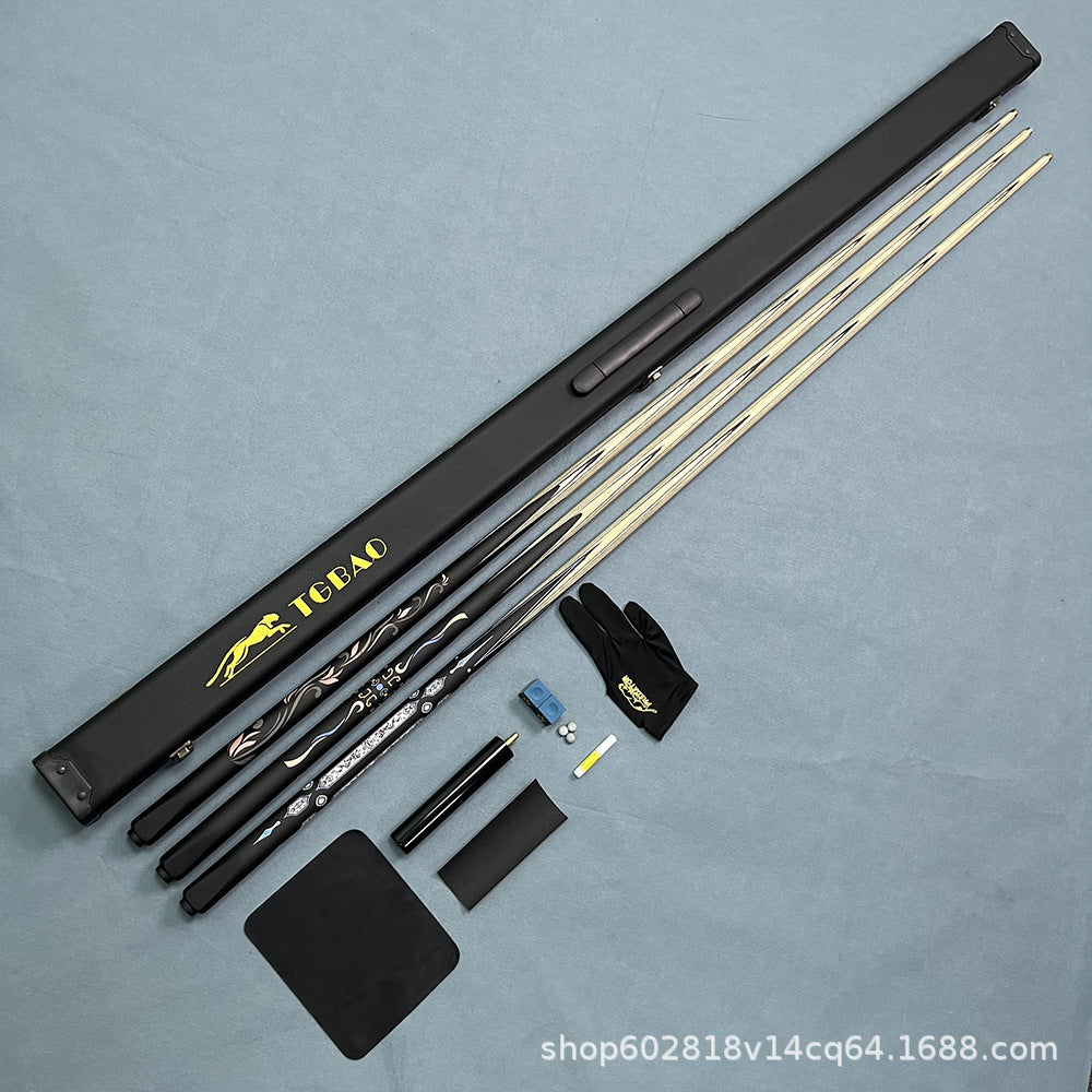 Integrated Technology Wood Billiard Cue Stick for Snooker and Eight-Ball Pool, Factory Direct Wholesale