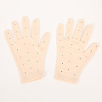 Figure Skating Performance Gloves for Kids and Adults with Rhinestones