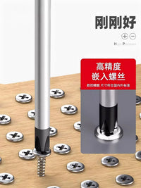 Industrial Grade Magnetic Screwdriver Set - Phillips, Slotted, Torx
