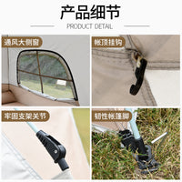 Automatic Pop-Up Camping Tent with Large Windows for Outdoor Picnics and Travel