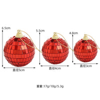 Christmas Party Disco Ball Ornaments for Bar Stage Decor