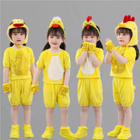 Children's Yellow Chick Duck Goose Animal Performance Costume