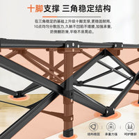 Foldable Single Bed for Office Nap, Home, or Outdoor Camping