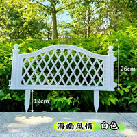 Plastic Garden Fence Edging Outdoor Landscape Border for Yard Patio Flower Bed