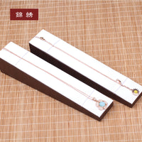 Jewelry Display Stand Slanted Bracelet Holder with Landscape Painting for Store Window