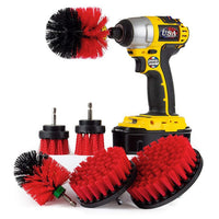 18-Piece Power Drill Brush Set for Home, Car Detailing, Polishing, and Cleaning