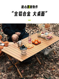 Portable Outdoor Folding Table and Chair Set for Camping Picnic BBQ