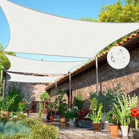 UPF50+ Waterproof Sun Shade Sail for Outdoor Patio Garden