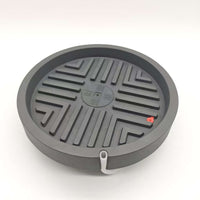 Heavy-Duty Plant Pot Saucer with Wheels and Drainage, Thickened Breathable Plastic Base for Potted Plants