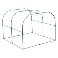 Mini Greenhouse Arched Plant Cover for Outdoor Garden, Portable Walk-in Hot House for Plants, Flowers, and Vegetables