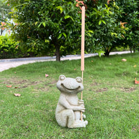 Creative Frog Mosquito Coil Holder Outdoor Garden Patio Animal Decor