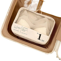 7-Piece Travel Luggage Organizer Set for Clothes, Underwear, and Shoes