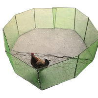 Foldable Chicken Duck Fence Netting Portable Poultry Enclosure for Outdoor Use