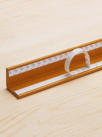 Gladiator Wood Grain Corner Guard Wall Protector No-Drill Decorative Edge Trim