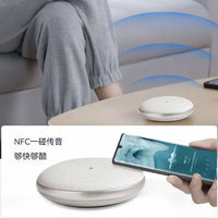 Omnidirectional Bluetooth Wireless Conference Microphone Speaker with Noise Reduction