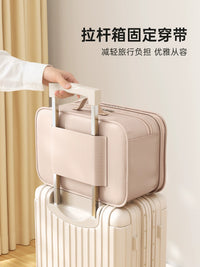 Japanese Style Travel Hanging Organizer Bag Multi-layer Foldable Compression Pouch for Business Trips