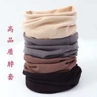 Velvet Fleece Neck Warmer for Men and Women, Thermal Neck Gaiter Scarf for Winter