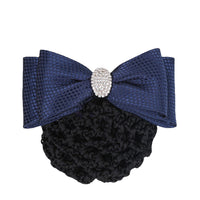 Professional Hairnet Bow Clip for Bank, Postal, Telecom, and Flight Attendant Uniforms