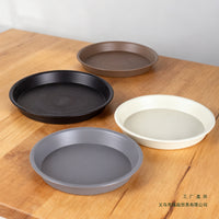 Round Resin Plant Pot Saucer Thickened Plastic Drip Tray for Large Planters