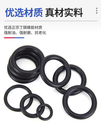 Nitrile Rubber O-Ring Seal Assortment Kit for High Temperature and Waterproof Applications