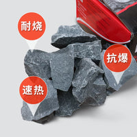Sauna Volcanic Stones for Sauna Heaters and Steam Rooms, BBQ Heating Rocks