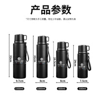 Large Capacity Insulated Mug for Men, Portable Car Kettle with Tea Infuser, Outdoor Water Bottle, New Model 2026
