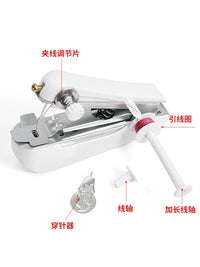 Portable Sewing Kit with Thread, Needles, Scissors, and Accessories for Home and Travel