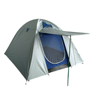 Outdoor Double Layer Camping Tent Waterproof Windproof for 3-4 Person