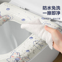EVA Waterproof Toilet Seat Cover, Washable, Universal for All Seasons