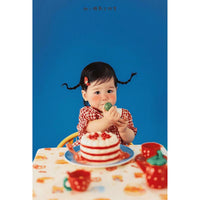 Baby Strawberry Theme Photography Outfit Props for First Birthday Photoshoot