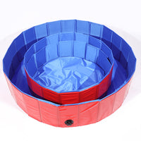 Foldable Pet Swimming Pool & Bath Tub for Outdoor Water Play