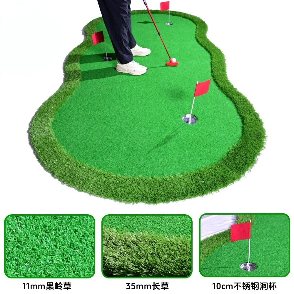 Portable Indoor Golf Putting Green Practice Mat