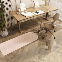 Modern Minimalist Waterproof Floor Mat for Kids' Rooms & Office Chairs - Non-Slip & Cuttable