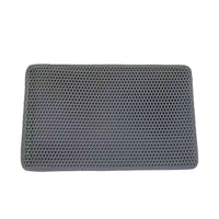 EVA Double Layer Cat Litter Mat with Scratch Pad, Washable & Foldable Cat Litter Trapper