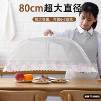 Foldable Food Cover Tent for Dining Table - Anti-Mosquito & Dustproof Mesh