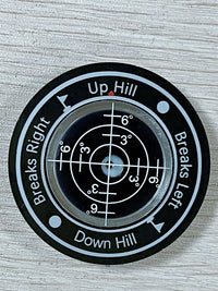 Golf Hat Clip Level Indicator for Slope Measurement