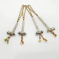 DIY Handmade Buddhist Prayer Bead Counter Vajra Bell Accessories for Bodhi Beads