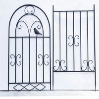 Outdoor Garden Arch Trellis for Climbing Plants, Roses, and Vines - Metal Arched Plant Support