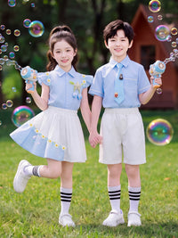 Kids' British Style School Uniform for Performances, Recitals, and Graduation Photos