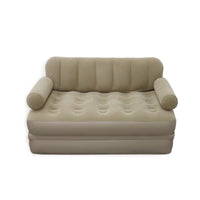 Automatic Inflatable Sofa Bed with Built-in Pump, Portable Foldable Camping Air Mattress