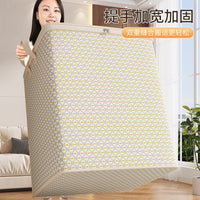 Non-Woven Fabric Corrugated Clothes Storage Bag Extra Large Capacity Organizer for Home Bedroom Seasonal Storage